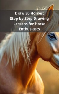 Draw 50 Horses: Step-by-Step Drawing Lessons for Horse Enthusiasts