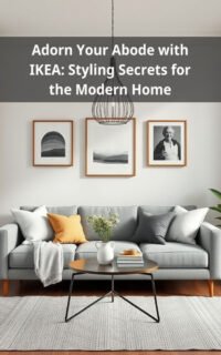 Adorn Your Abode with IKEA: Styling Secrets for the Modern Home