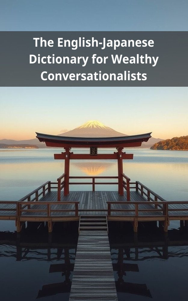 The English-Japanese Dictionary for Wealthy Conversationalists