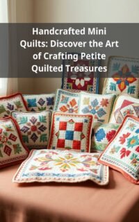 Handcrafted Mini Quilts: Discover the Art of Crafting Petite Quilted Treasures