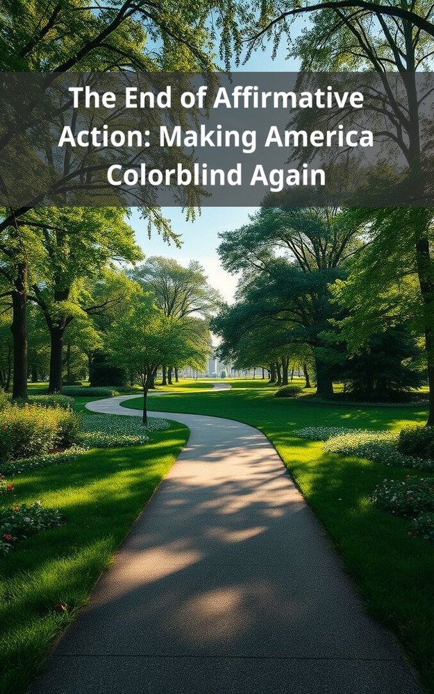 The End of Affirmative Action: Making America Colorblind Again