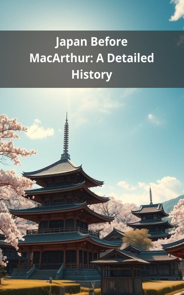 Japan Before MacArthur: A Detailed History