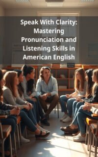 Speak With Clarity: Mastering Pronunciation and Listening Skills in American English