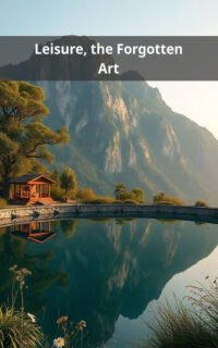 Leisure, the Forgotten Art