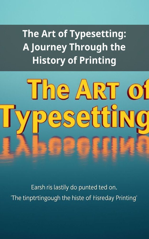The Art of Typesetting: A Journey Through the History of Printing