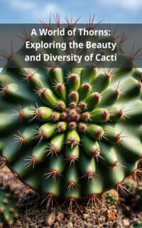 A World of Thorns: Exploring the Beauty and Diversity of Cacti