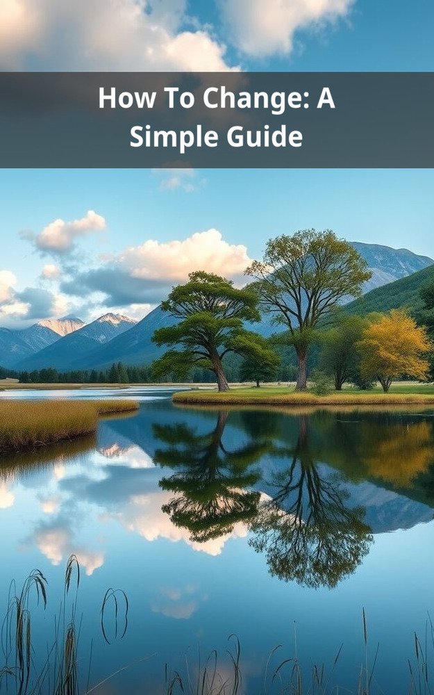 How To Change: A Simple Guide