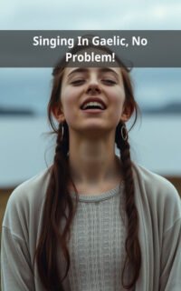 Singing In Gaelic, No Problem!