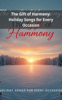 The Gift of Harmony: Holiday Songs for Every Occasion