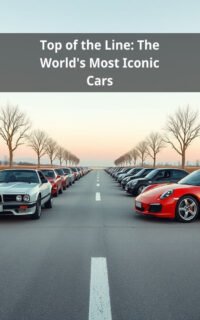 Top of the Line: The World's Most Iconic Cars