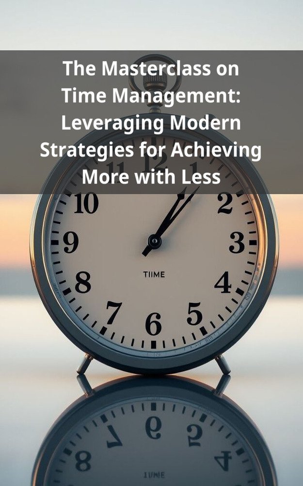 The Masterclass on Time Management: Leveraging Modern Strategies for Achieving More with Less
