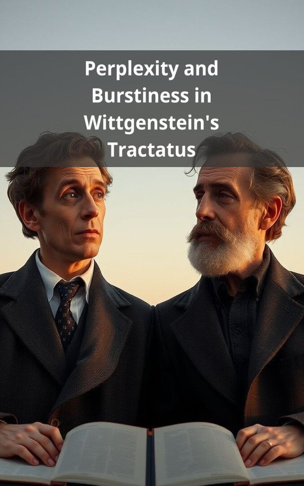 Perplexity and Burstiness in Wittgenstein's Tractatus