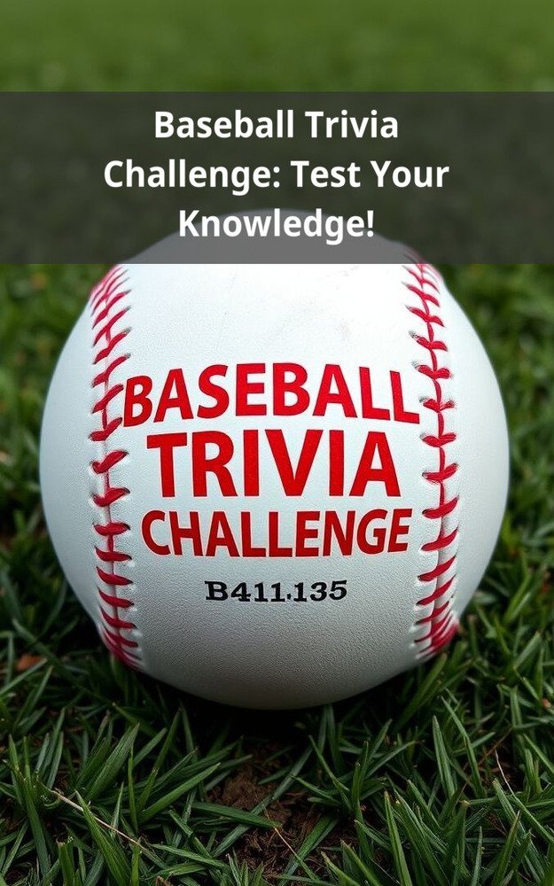 Baseball Trivia Challenge: Test Your Knowledge!