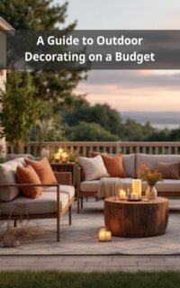 A Guide to Outdoor Decorating on a Budget