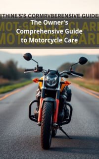 The Owner's Comprehensive Guide to Motorcycle Care