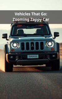 Vehicles That Go: Zooming Zappy Car