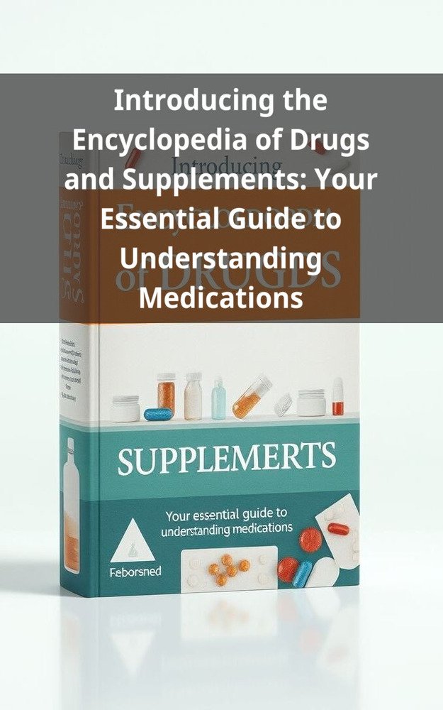 Introducing the Encyclopedia of Drugs and Supplements: Your Essential Guide to Understanding Medications