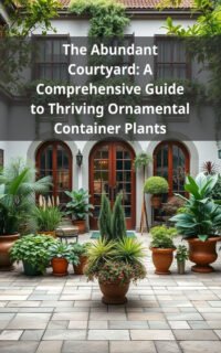 The Abundant Courtyard: A Comprehensive Guide to Thriving Ornamental Container Plants