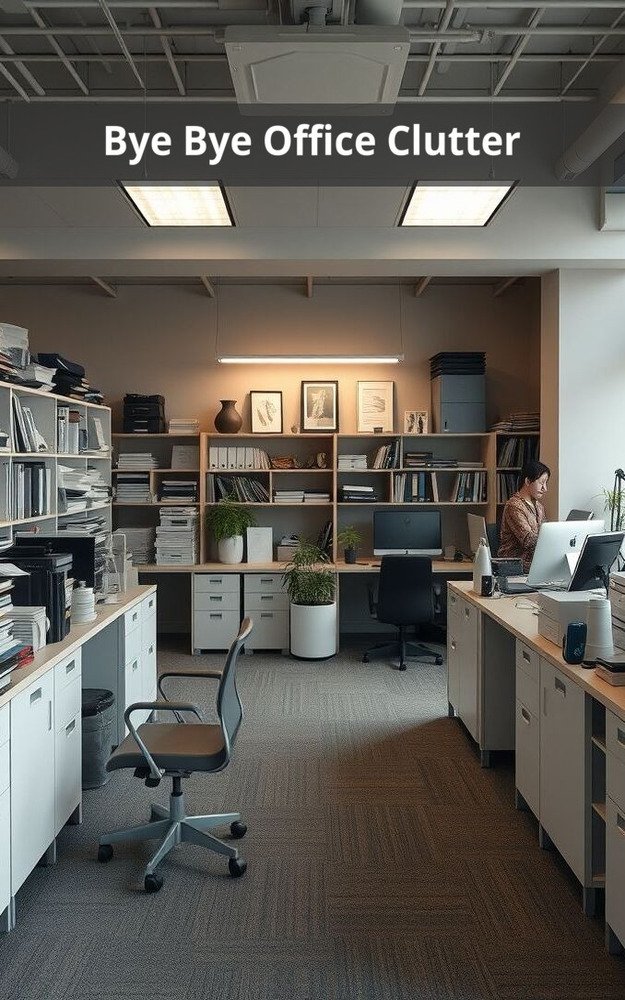Bye Bye Office Clutter