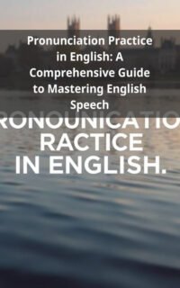 Pronunciation Practice in English: A Comprehensive Guide to Mastering English Speech