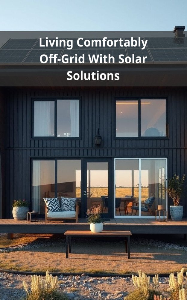Living Comfortably Off-Grid With Solar Solutions