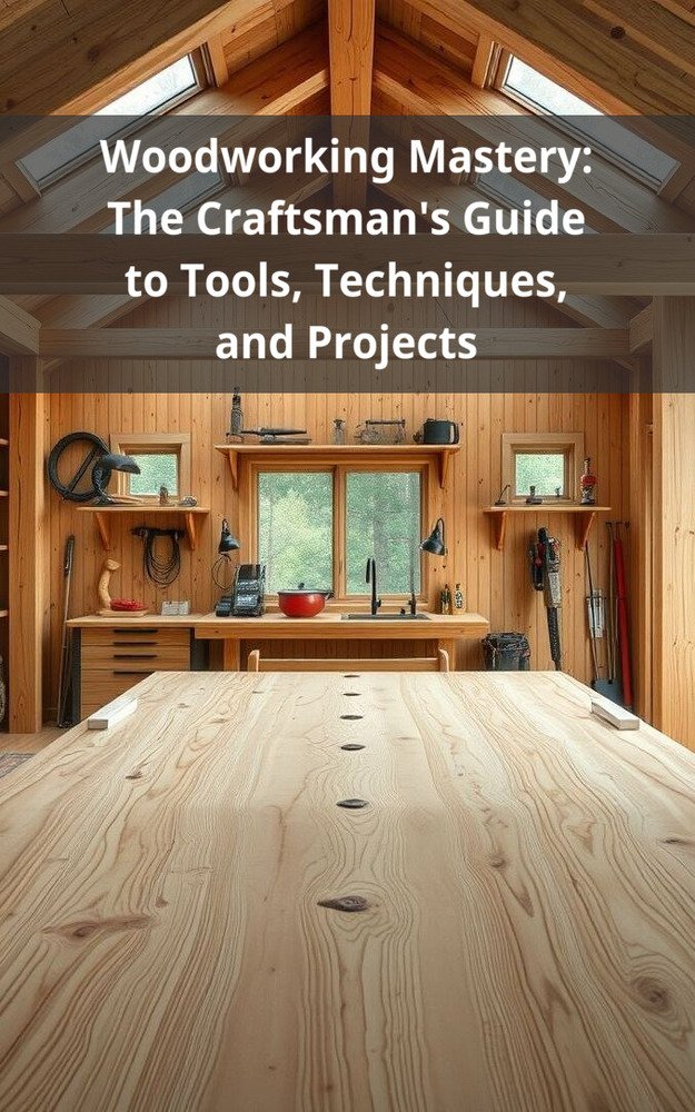 Woodworking Mastery: The Craftsman's Guide to Tools, Techniques, and Projects