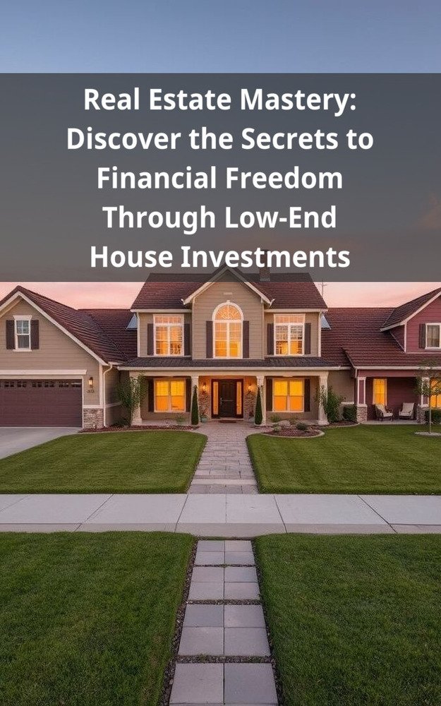 Real Estate Mastery: Discover the Secrets to Financial Freedom Through Low-End House Investments