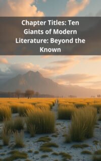 Chapter Titles: Ten Giants of Modern Literature: Beyond the Known