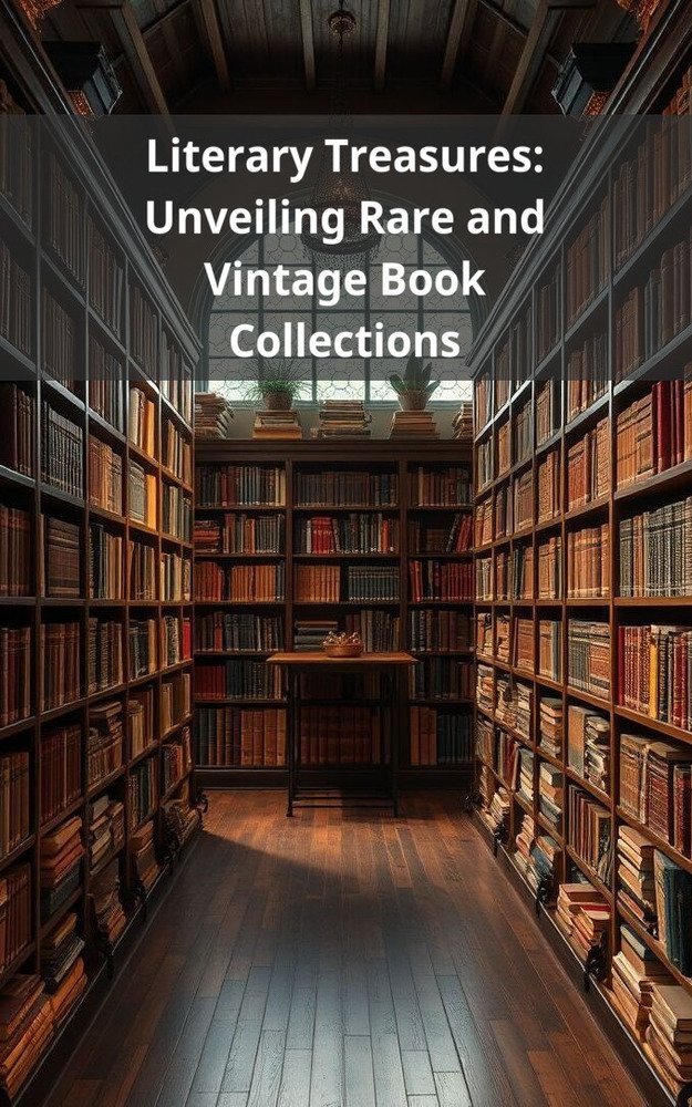 Literary Treasures: Unveiling Rare and Vintage Book Collections