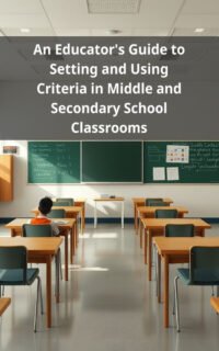An Educator's Guide to Setting and Using Criteria in Middle and Secondary School Classrooms