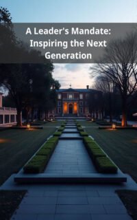 A Leader's Mandate: Inspiring the Next Generation