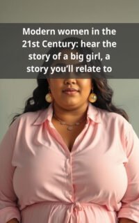 Modern women in the 21st Century: hear the story of a big girl, a story you’ll relate to