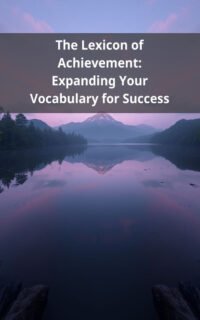 The Lexicon of Achievement: Expanding Your Vocabulary for Success