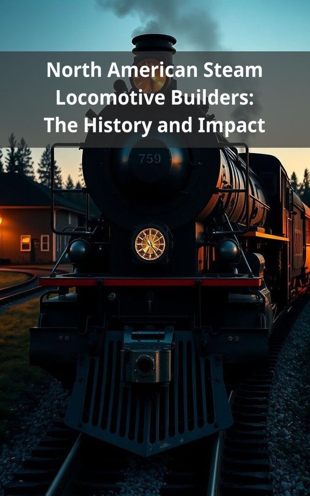 North American Steam Locomotive Builders: The History and Impact