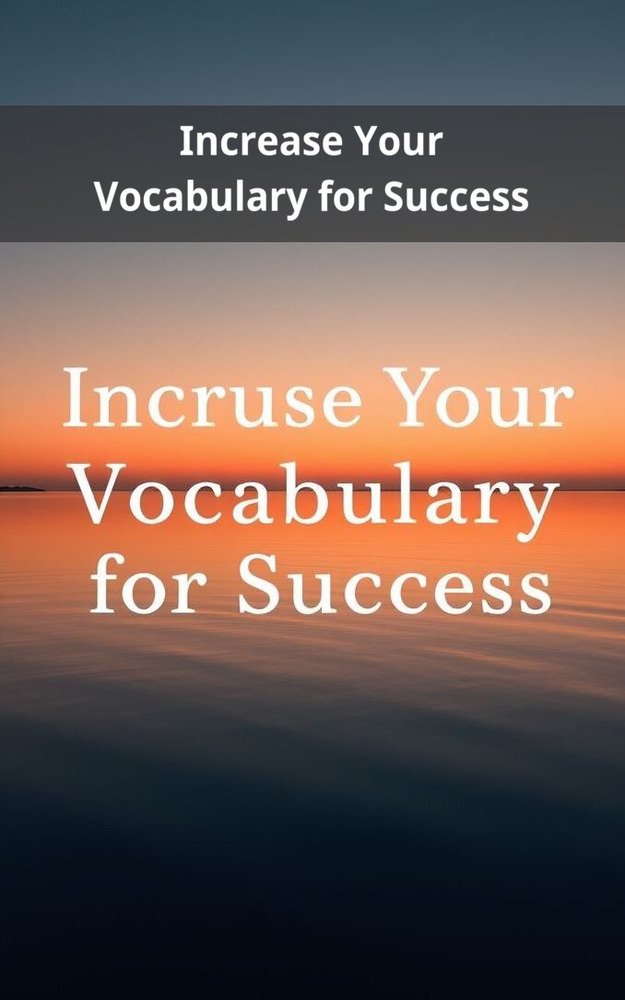 Increase Your Vocabulary for Success