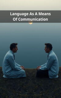 Language As A Means Of Communication