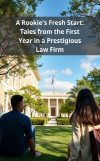 A Rookie's Fresh Start: Tales from the First Year in a Prestigious Law Firm