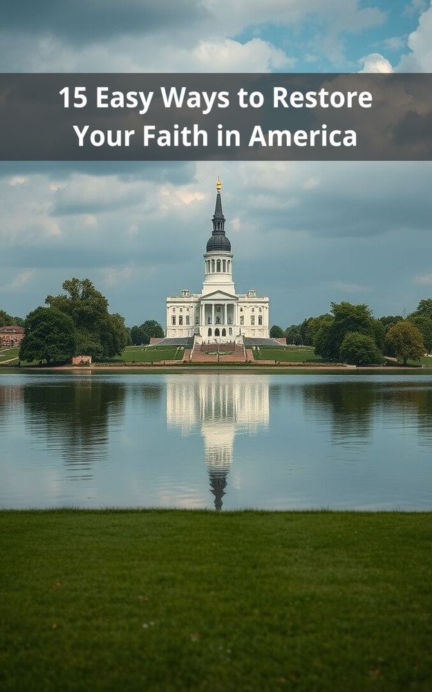 15 Easy Ways to Restore Your Faith in America