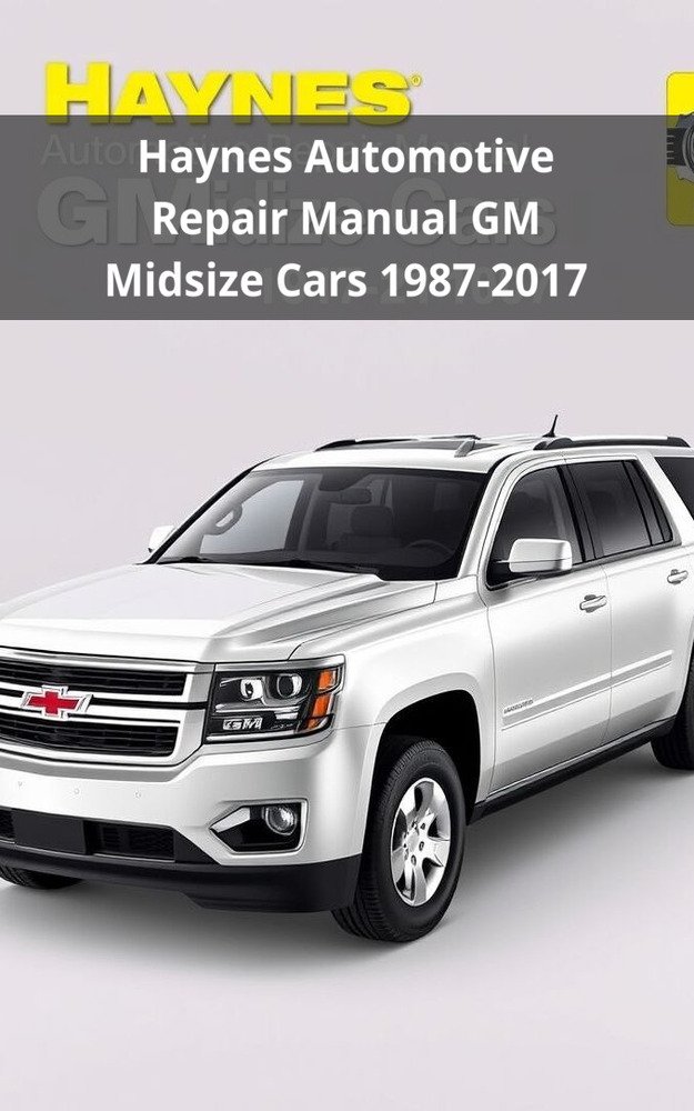 Haynes Automotive Repair Manual GM Midsize Cars 1987-2017