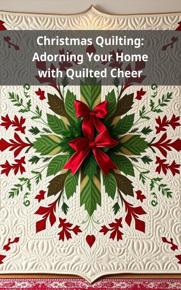 Christmas Quilting: Adorning Your Home with Quilted Cheer
