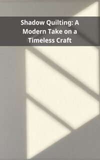Shadow Quilting: A Modern Take on a Timeless Craft