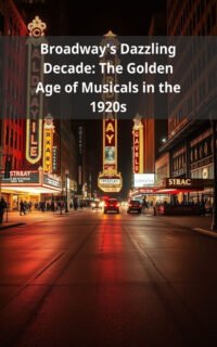 Broadway's Dazzling Decade: The Golden Age of Musicals in the 1920s