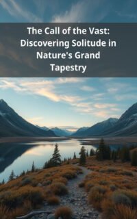 The Call of the Vast: Discovering Solitude in Nature's Grand Tapestry