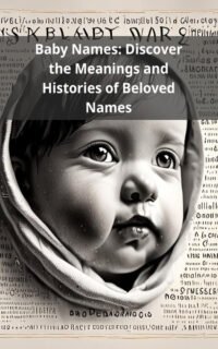 Baby Names: Discover the Meanings and Histories of Beloved Names