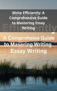 Write Efficiently: A Comprehensive Guide to Mastering Essay Writing
