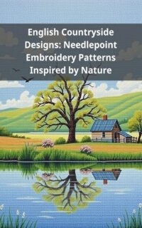 English Countryside Designs: Needlepoint Embroidery Patterns Inspired by Nature
